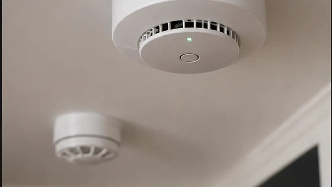 Illustrative smoke alarm installation work in Montrose